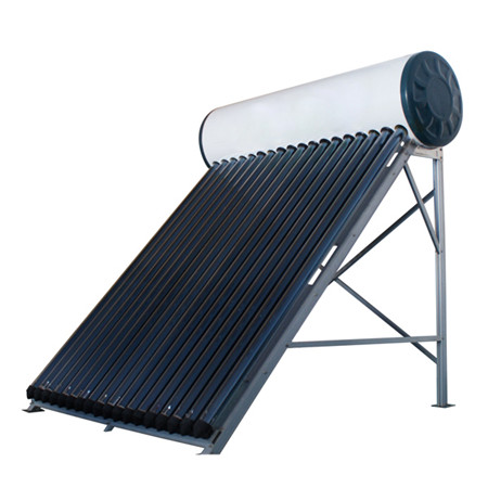 उष्मा पाईप / फ्लॅट प्लेट / यू पाईप सौर कलेक्टरसह सौर ऊर्जा वॉटर हीटर सिस्टम विभाजित करा