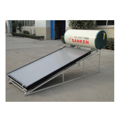 सौर वॉटर हीटर स्पेअर पार्ट्स स्टेनलेस स्टील वॉटर टँक गॅल्वनाइज्ड ब्रॅकेट व्हॅक्यूम ट्यूब फ्लॅट पॅनेलसह सौर प्रकल्पांसाठी उष्णता पाईप